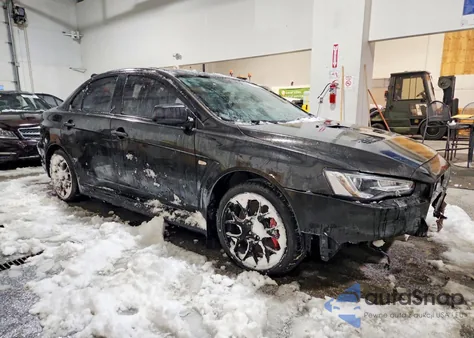 2013 Mitsubishi Lancer Evolution Mr from USA, damaged, VIN JA32W5FVXDU016629